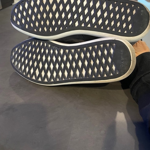 Via Spiga Grey Slip On Sneakers Size 8.5 - Picture 3 of 6